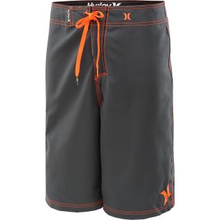 HURLEY Mens One & Only Boardshorts   Size 32, Cinder/orange