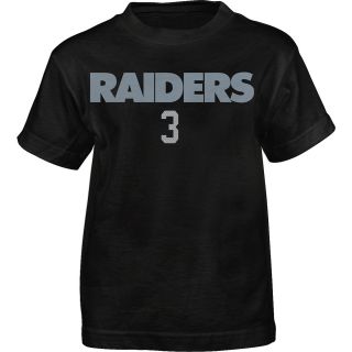 NFL Team Apparel Youth Oakland Raiders Carson Palmer Name And Number Short 
