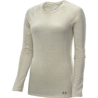 UNDER ARMOUR Womens ColdGear Cozy Shimmer Long Sleeve Crew Top   Size Xl,