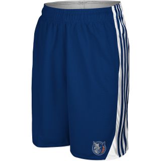 adidas Mens Charlotte Bobcats Full Color Logo Basketball Shorts   Size Large,