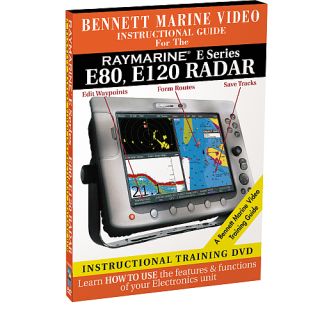 Raymarine E80 & E120 Radar Instructional DVD Video (N7802DVD)