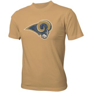 NFL Team Apparel Youth St. Louis Rams Distressed Team Logo Short Sleeve T Shirt