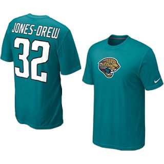 NIKE Mens Jacksonville Jaguars Maurice Jones Drew Name And Number T Shirt  