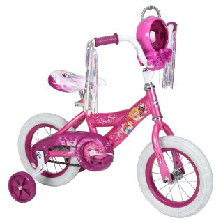 Huffy Disney Princess 12 Bike with Jewel Case and Accessories (22454)