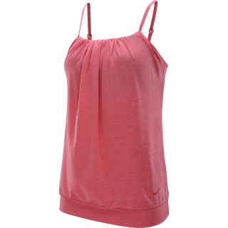 NIKE Womens Serenity Cooling Tank Top   Size Large, Legion Red/htr