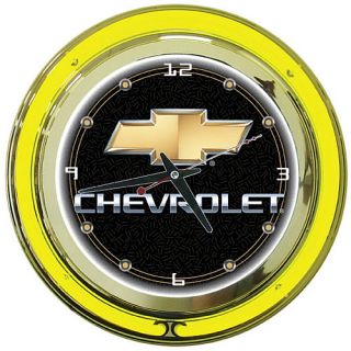 Trademark Global Chevy 14 Inch Neon Clock (GM1400CH)