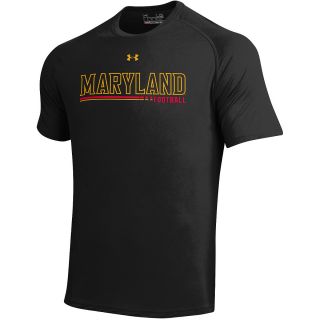 UNDER ARMOUR Mens Maryland Terrapins Tech Short Sleeve T Shirt   Size Small,