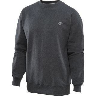 CHAMPION Mens Eco Fleece Sweatshirt   Size Xl, Blue Lagoon/white