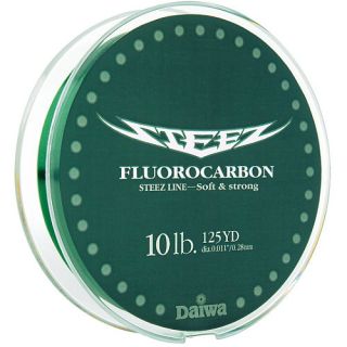 Daiwa Steez Flourocarbon Line   Size 5lbs, Green (0523001)