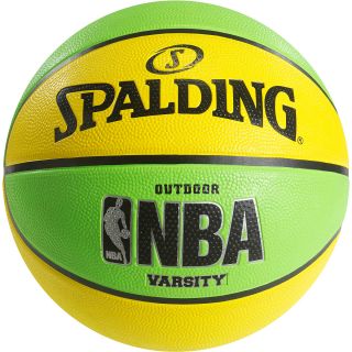 Spalding NBA Varsity Neon Basketball   Size 29.5 Inches, Green (73 794E)