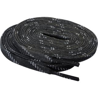 A&R Waxed USA HOCKEY Skate Laces   108 inch   Size 108, Black
