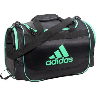 adidas Defender Duffle Bag   Small   Size Small, Black/green