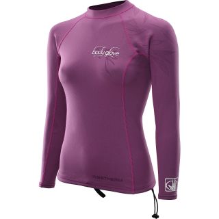 BODY GLOVE Womens Insotherm Long Sleeve Shirt   Size Large, Purple