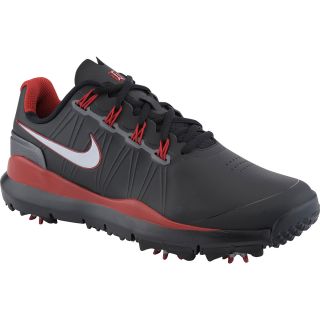 NIKE Mens TW 14 Golf Shoes   Size 8.5 Wide, Black/silver/red