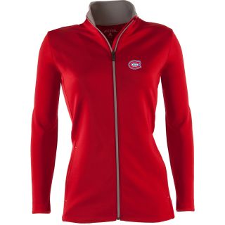 Antigua Montreal Canadiens Womens Leader Jacket   Size Large, Mon Canadiens