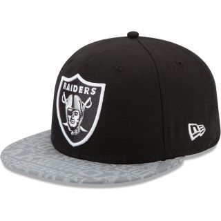 NEW ERA Mens Oakland Raiders On Stage Draft 59FIFTY Fitted Cap   Size 7.25,