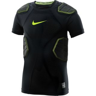 NIKE Boys Hyperstrong 4 Pad Football Top   Size Small, Black