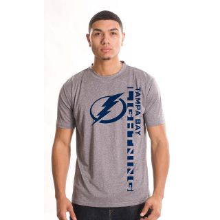 LEVELWEAR Mens Tampa Bay Lightning Punch Out Short Sleeve T Shirt   Size Xl,
