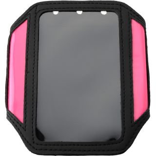 NXE ActiveBAND Reflective Sport Band for Android Phones, Black/pink