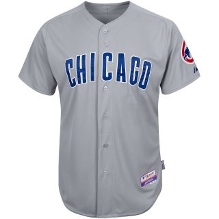 Majestic Athletic Chicago Cubs Blank Authentic Road Cool Base Jersey   Size