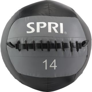 SPRI Soft Medicine Ball   14 lbs   Size 14#, Dk.grey