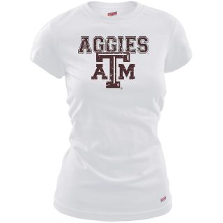 MJ Soffe Womens Texas A & M Aggies T Shirt   White   Size XL/Extra Large,