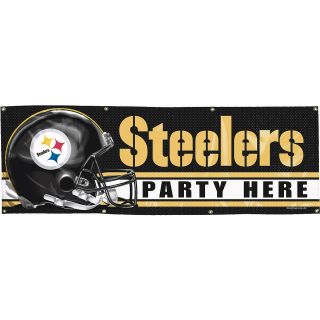 Wincraft Pittsburgh Steelers 2X6 Vinyl Banner (37624071)