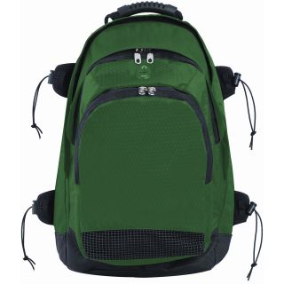 Champion Sports Durable Equipment Backpack, Dark Green (BP802DGN)