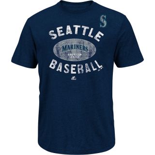 MAJESTIC ATHLETIC Mens Seattle Mariners League Legend Short Sleeve T Shirt  