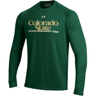 UNDER ARMOUR Mens Colorado State Rams Tech Long Sleeve T Shirt   Size Medium,
