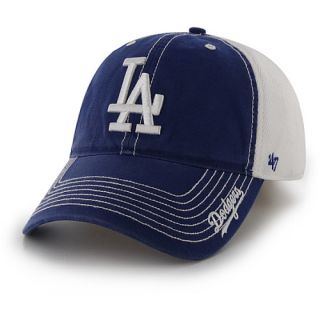 47 BRAND Mens Los Angeles Dodgers Ripley Stretch Fit Cap