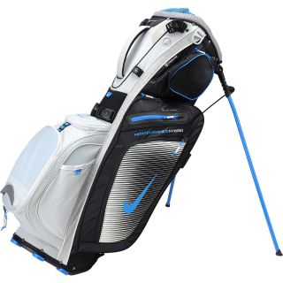 NIKE Performance Hybrid Stand Bag, White/blue/black