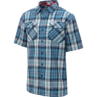 THE NORTH FACE Mens Watchme Plaid Woven Short Sleeve Shirt   Size Small,