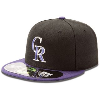 NEW ERA Mens Colorado Rockies Authentic Collection Home 59FIFTY Fitted Cap  