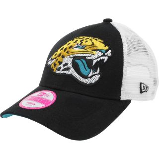 NEW ERA Womens Jacksonville Jaguars 9FORTY Sequin Shimmer Cap, Teal