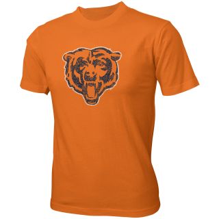 NFL Team Apparel Youth Chicago Bears Distressed Team Logo Short Sleeve T Shirt  