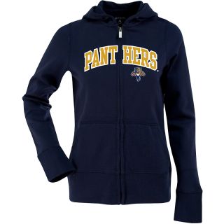 Antigua Womens Florida Panthers Signature Hood Applique Full Zip Sweatshirt  