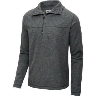 ALPINE DESIGN Mens 1/4 Zip Fleece Pullover   Size Largemens, Charcoal