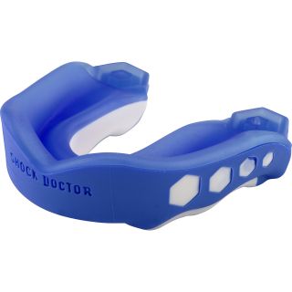 SHOCK DOCTOR Adult Gel Max Flavor Fusion Strapless Mouthguard   Blue Raspberry  