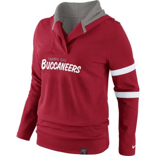 NIKE Womens Tampa Bay Buccaneers Play Action Hooded Top   Size Large, Gym