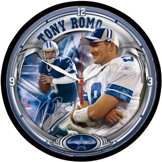 Wincraft Tony Romo Round Clock (0824668)
