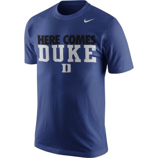 NIKE Mens Duke Blue Devils Select Sun Short Sleeve T Shirt   Size Small, Royal