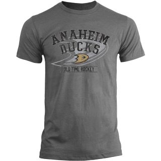 OLD TIME SPORTS Mens Anaheim Ducks Eastvale Tri Blend Short Sleeve T Shirt  