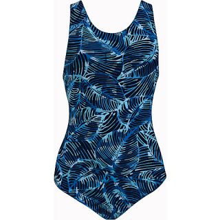 Dolfin Aquashape Moderate Print Lap Suit Womens   Size 22, Blu Bali (66545 452 