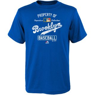 MAJESTIC ATHLETIC Youth Los Angeles Dodgers Vintage Property Of Short Sleeve T 