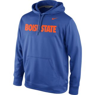 NIKE Mens Boise State Broncos KO Pullover Hooded Sweatshirt   Size Large,