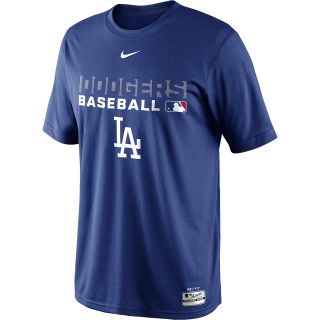 NIKE Mens Los Angeles Dodgers Dri FIT Legend Team Issue Short Sleeve T Shirt  