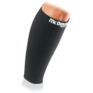 McDavid Calf Sleeve   Size XL/Extra Large, Black/scarlet (441R BS XL)
