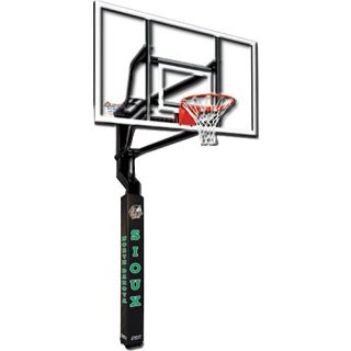 Goalsetter North Dakota Sioux Basketball Pole Pad, Black (PC824NDU1)
