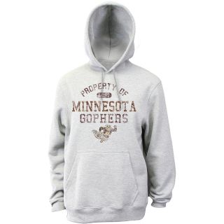 Classic Mens Minnesota Golden Gophers Hooded Sweatshirt   Oxford   Size Large,